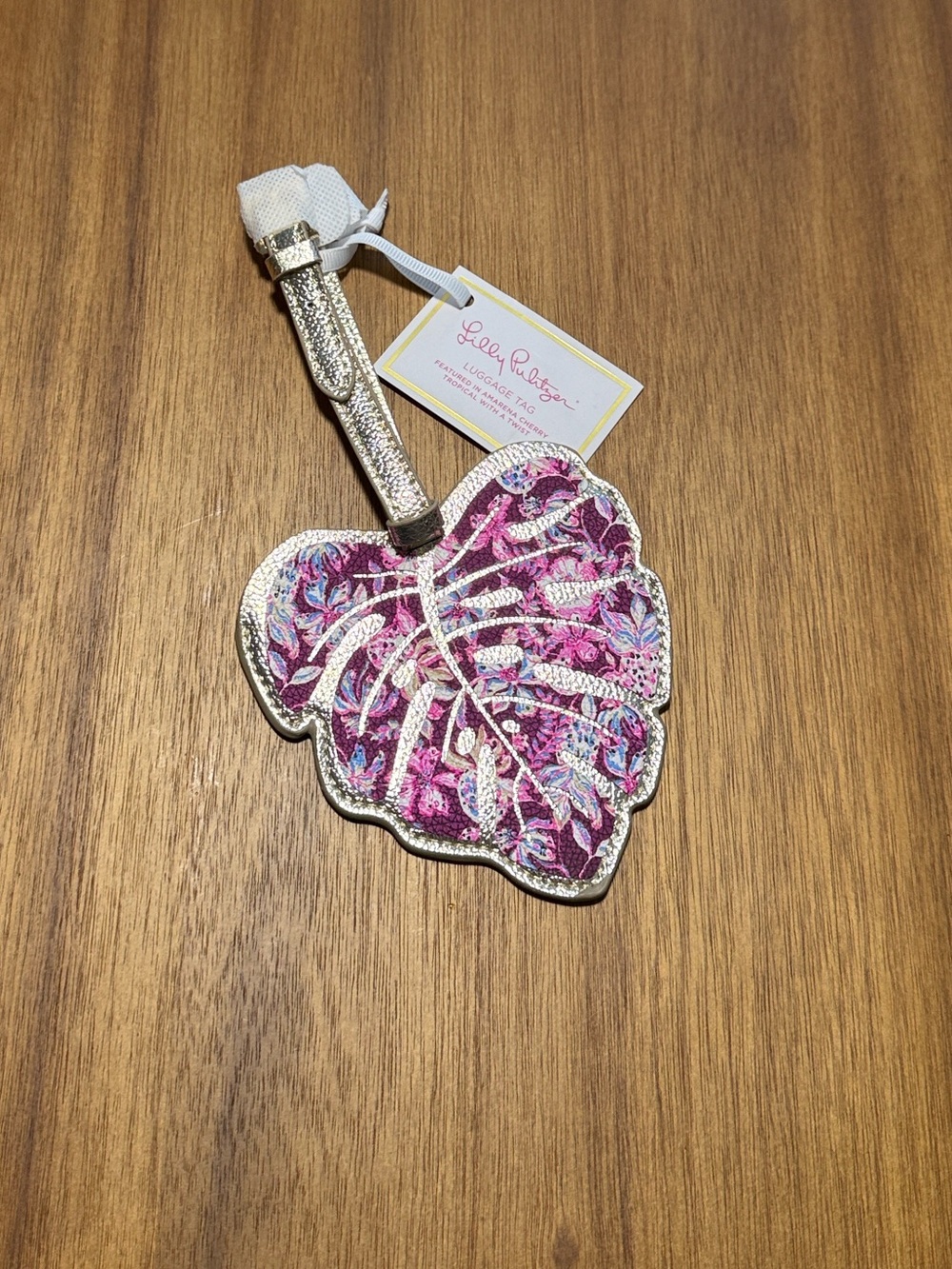 Lilly Pulitzer Luggage Tag | Amarena Cherry | NWT